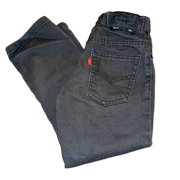 Levi's 511 gray jeans size 5‎ Youth slim 🌈5 for $25 - Picture 1 of 7